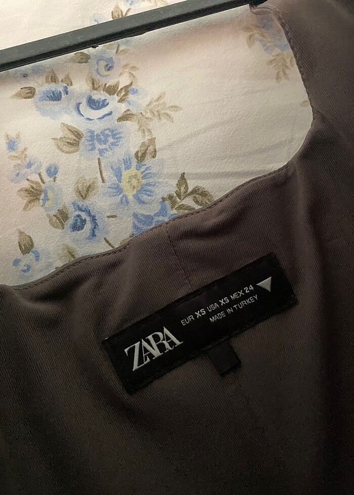 zara korseli kısa gri elbise - Görsel 5