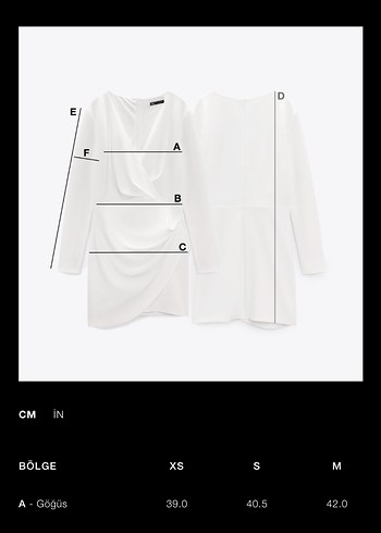 zara Düğmeli Beyaz Mini Elbise - Görsel 4