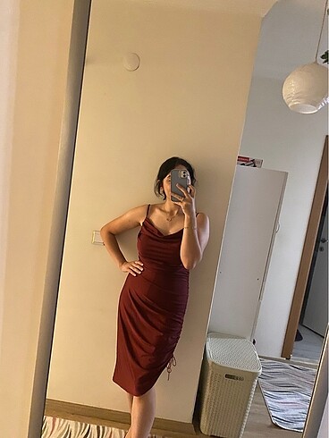 Bordo drapeli abiye