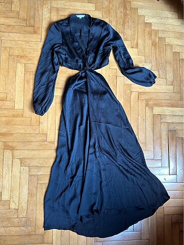 s Beden siyah Renk H&M Limited Edition Cut Out Elbise