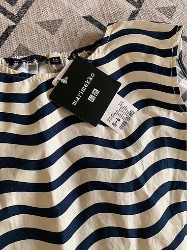 Uniqlo 5-6 Yaş Uniqlo Kız Çocuk Elbise Çizgili Zara Lc Waikiki