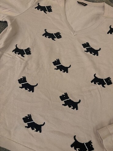 Zara Köpek Kazak Süveter Zara Pull and Bear