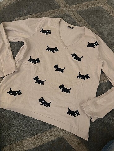 s Beden Köpek Kazak Süveter Zara Pull and Bear