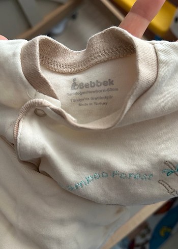 Pamuklu Baskılı Bebek Hastane Kıyafeti - Görsel 3