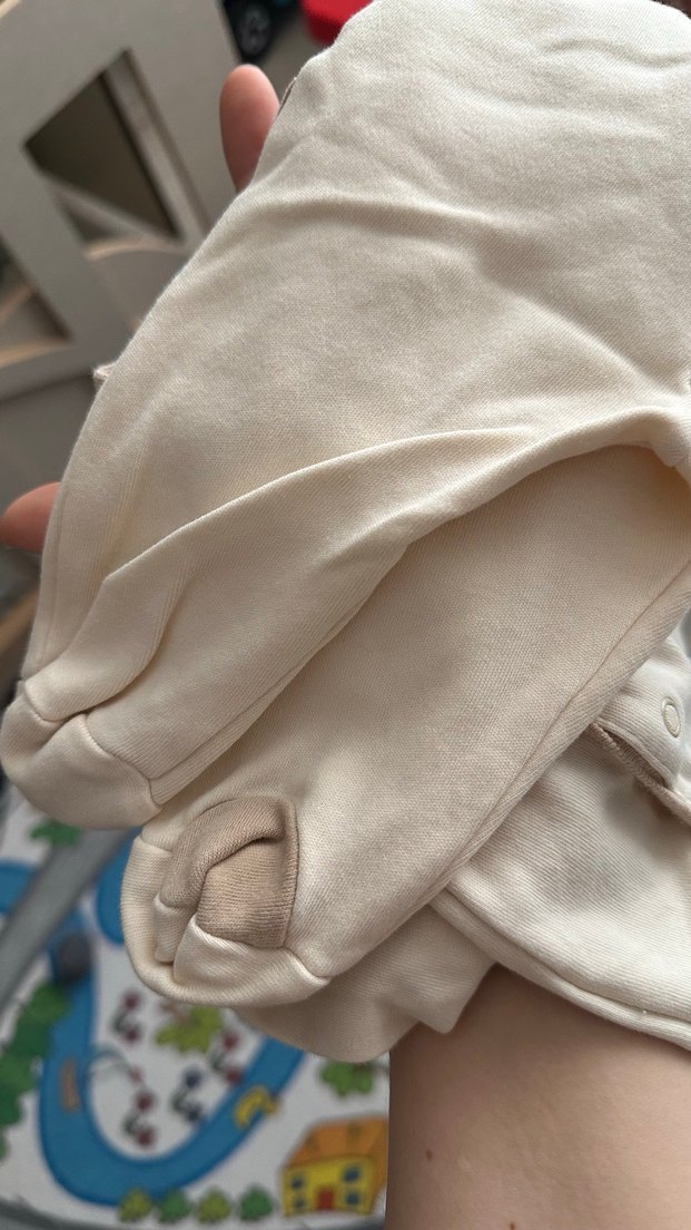 Pamuklu Baskılı Bebek Hastane Kıyafeti - Görsel 4