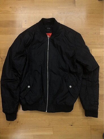 Pull and Bear Erkek Bomber Ceket
