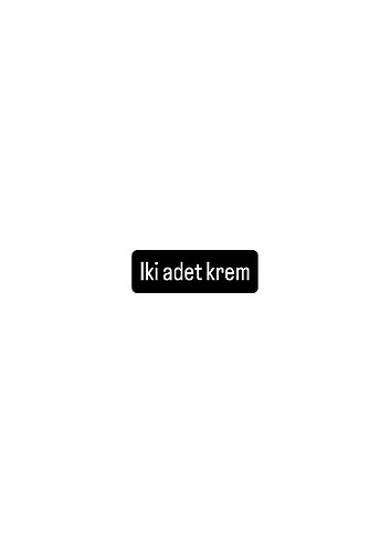 Iki adet krem
