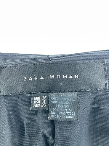 36 Beden siyah Renk Zara Ceket %70 İndirimli.