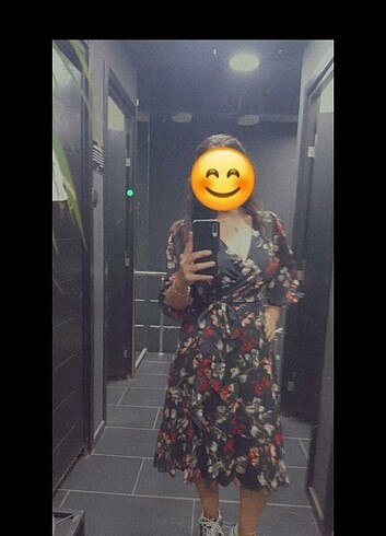 38 Beden Şifon elbise