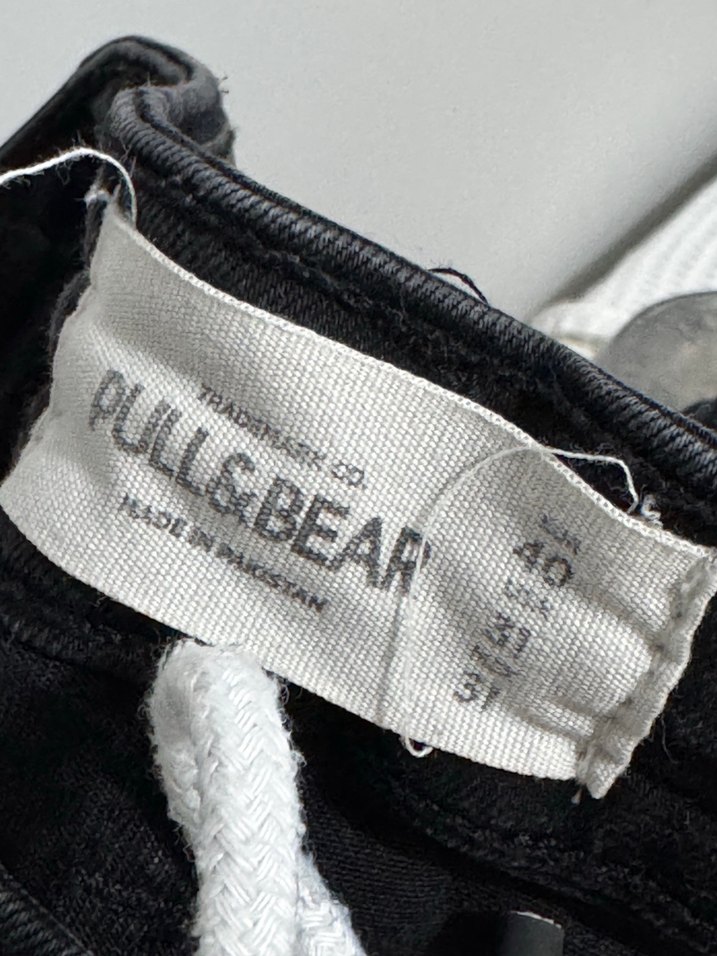 Gri Bol Kesim Erkek Kot Şort - Görsel 3