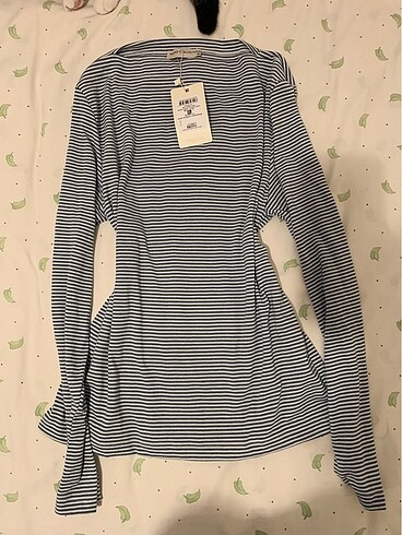 mudo babydoll cizgili bluz