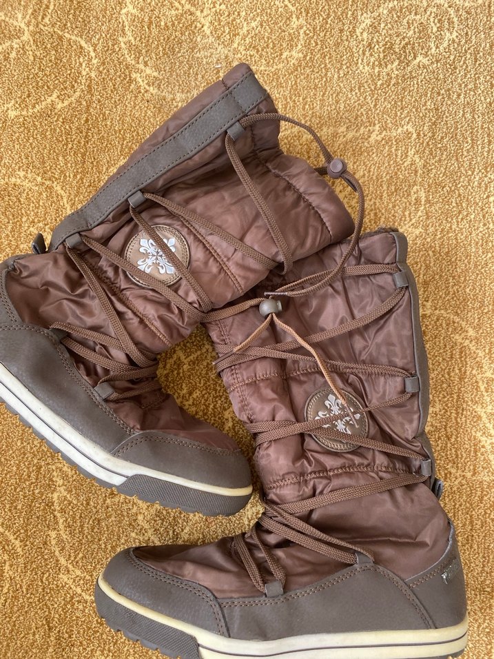 Kahverengi Tüylü  Kadın Bot - Görsel 4