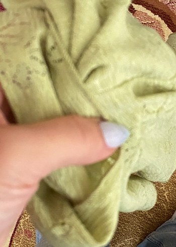 Dantel Detaylı Straplez bluz - Görsel 12