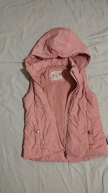 9 Yaş Beden pembe Renk Kız Çocuk Pembe Mont