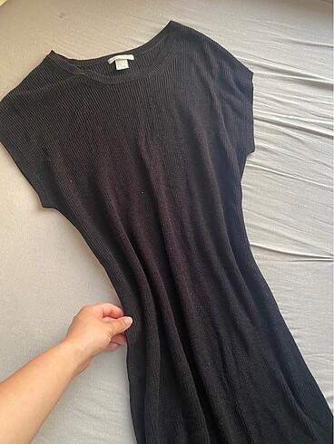 m Beden siyah Renk H&M triko elbise