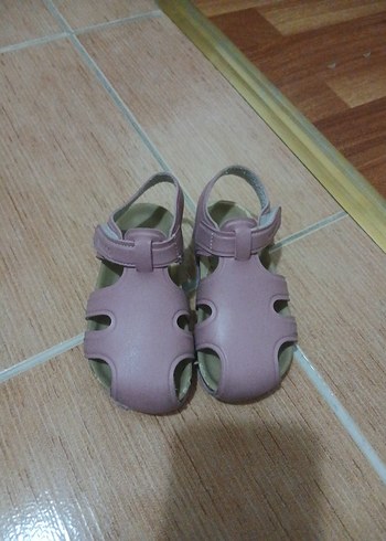 Vicco Kız Çocuk Pembe Tokalı Sandalet