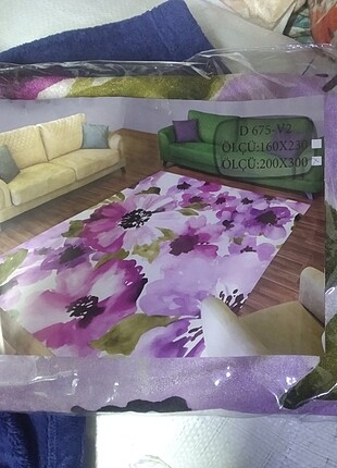 6 m2 Lastikli Halı örtüsü 200*300