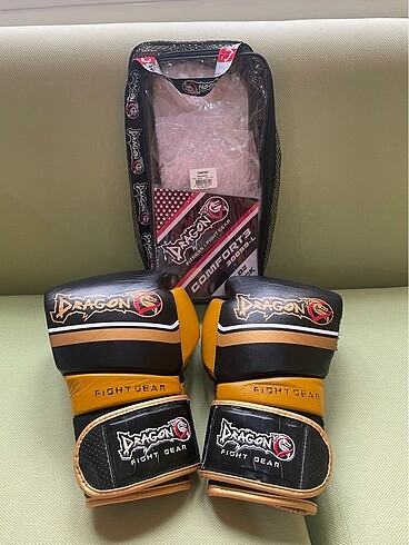 Dragon Comfort Hakiki Deri Boks Kickboks Eldiveni