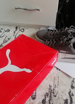 Puma baseline gri erkek sneaker 42 numara 
