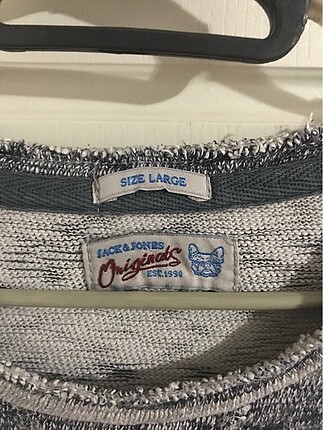 l Beden sıfır ayarında jack&jones kazak