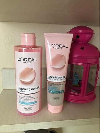 Loreal Paris tonik ve peeling