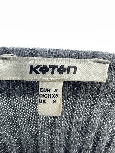 s Beden gri Renk Koton Kazak / Triko %70 İndirimli.