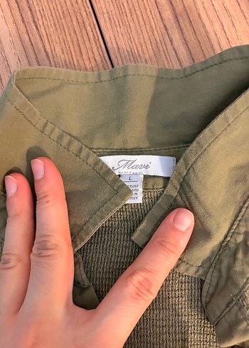 Erkek Keten Gömlek Uzun Kollu Düğmeli - Görsel 4