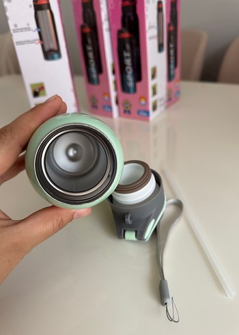 Beden pembe Renk Prenses Temalı Pembe Çocuk Termosu