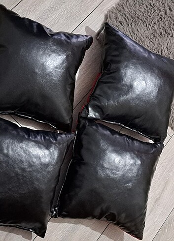 Beden kırmızı Renk 4 adet kirlent