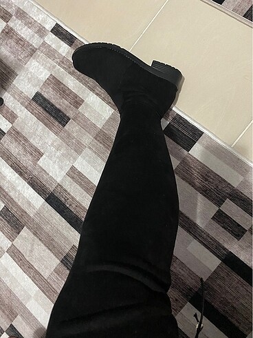 38 Beden siyah Renk Çorap çizme