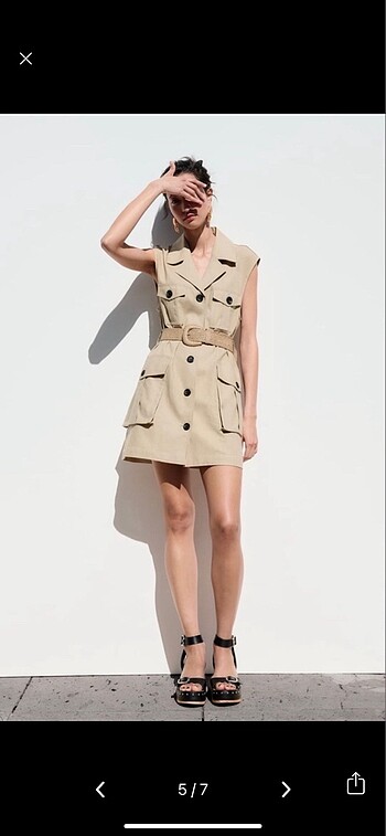 Zara keten elbise