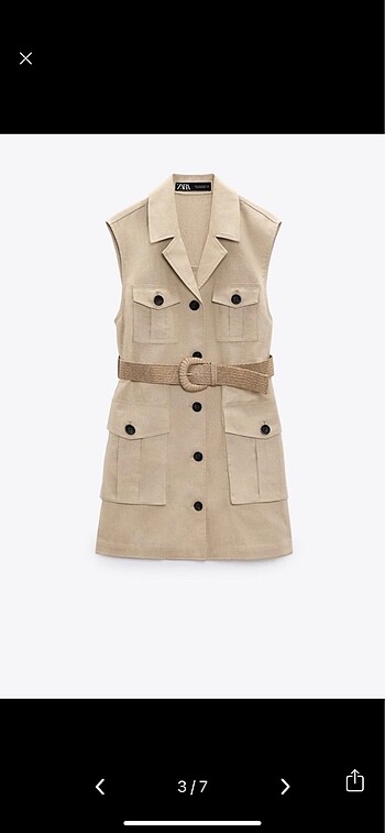 Zara keten elbise