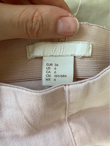 H&M pudra pembe pantolon
