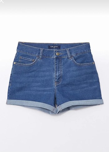 Mavi Kadın Mini Denim Şort