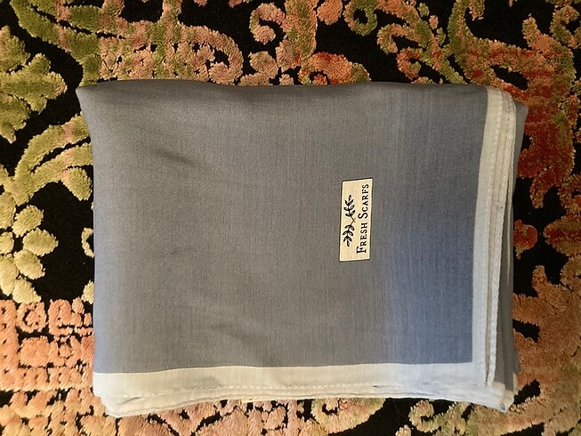 Fresh Scarfs Modal ipek şal (kot mavisi)