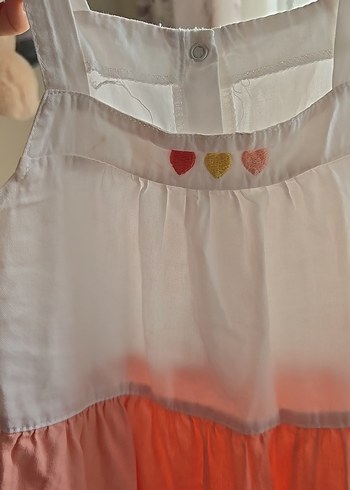 HelloBaby Kolsuz Çok Renkli Bohem Kız Elbisesi