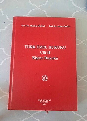 KİŞİLER HUKUKU MUSTAFA DURAL