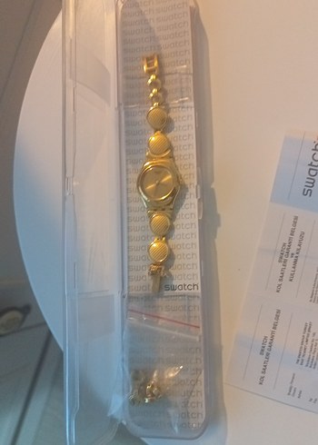 Yeni Sıfır Swatch orjinal Ysg141g model no kadın saati sıfırdır - Görsel 4