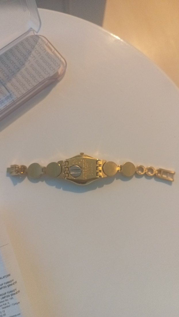 Yeni Sıfır Swatch orjinal Ysg141g model no kadın saati sıfırdır - Görsel 3