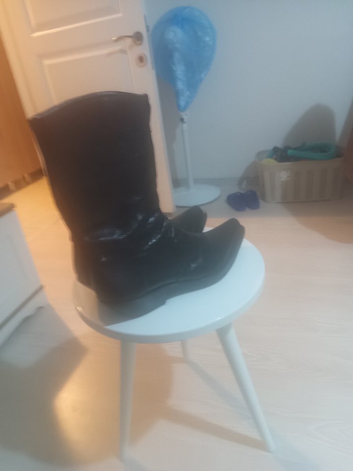 İtayan Barbato marka Deri Kovboy Cizmesi - Görsel 3