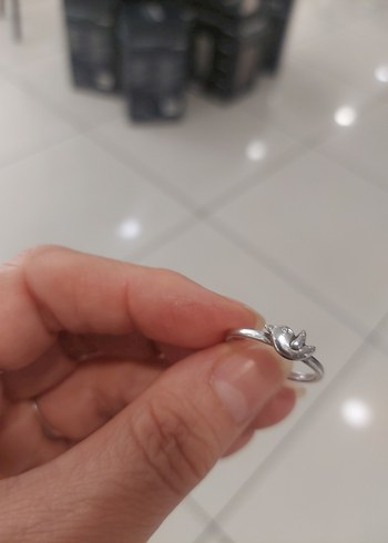 Beden 925 ayar kus figurlu yuzuk