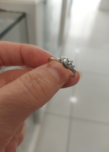 Neva Gümüş 925 ayar kus figurlu yuzuk