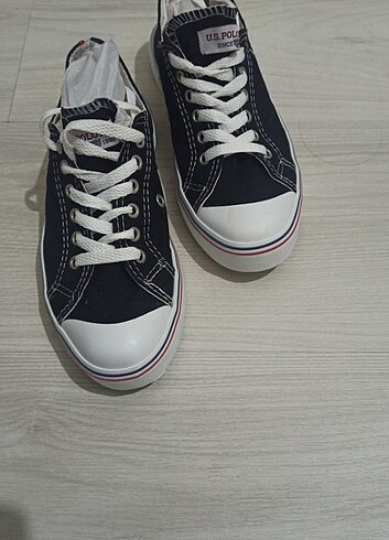 37 Beden U.s. Polo kadın siyah havuz taban sneaker