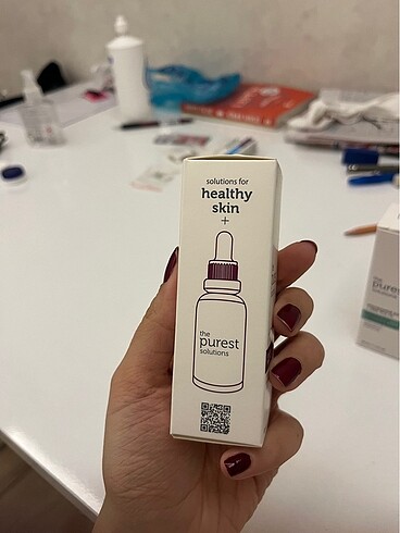 Diğer The purest kırmızı peeling serum