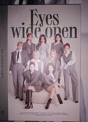 Twice Eyes Wide Open albüm Style versiyon