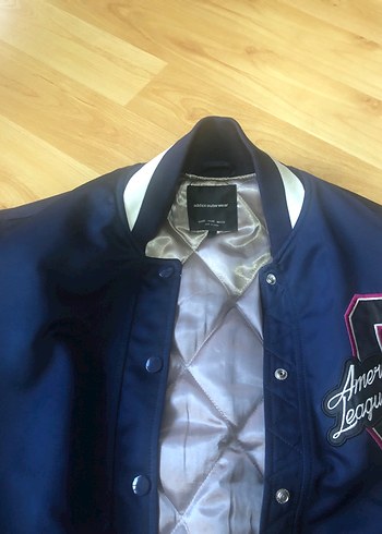 m Beden mavi Renk Lacivert Düğmeli Street Wear Ceket