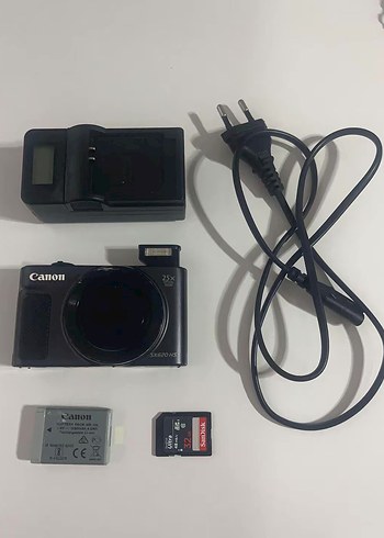 Canon Siyah Dijital Fotoğraf Makinesi sx620 hs - Görsel 2