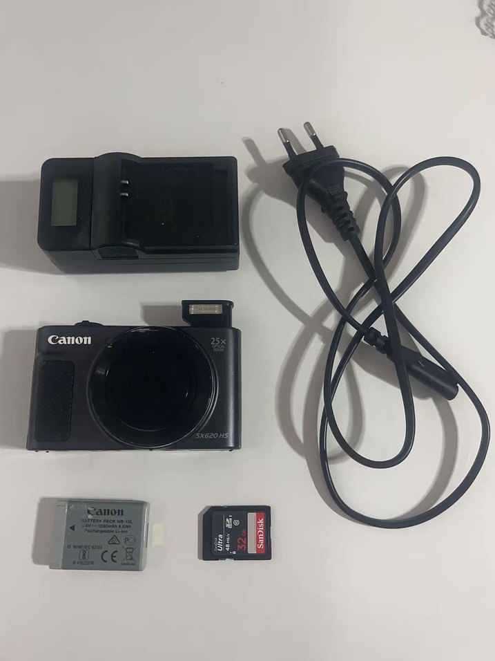 Canon Siyah Dijital Fotoğraf Makinesi sx620 hs - Görsel 2