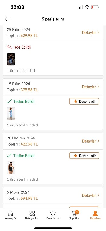 Trendyol & Milla Hiç giyilmedi
