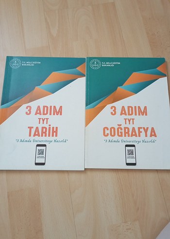 3 Adım TYT Tarih ve Coğrafya Kitapları